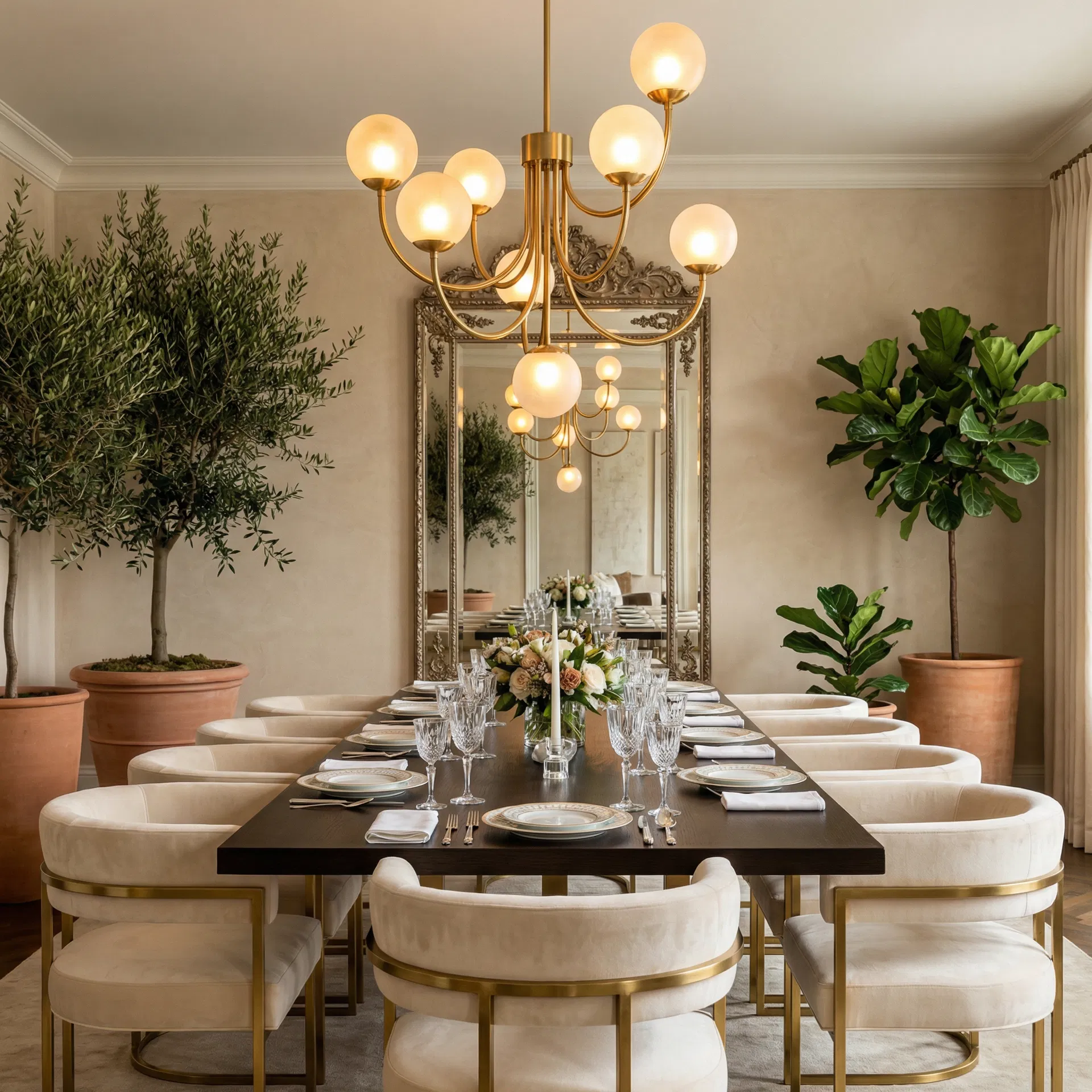 Sala de Jantar Luxuosa