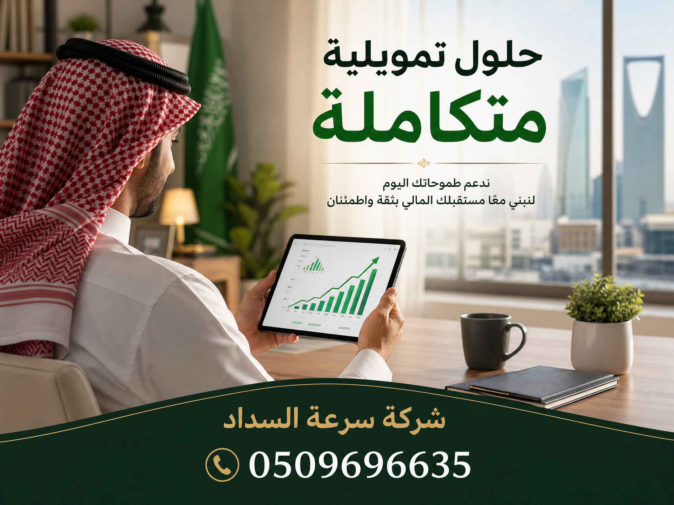 صورة توضيحية لحلول تمويلية متكاملة