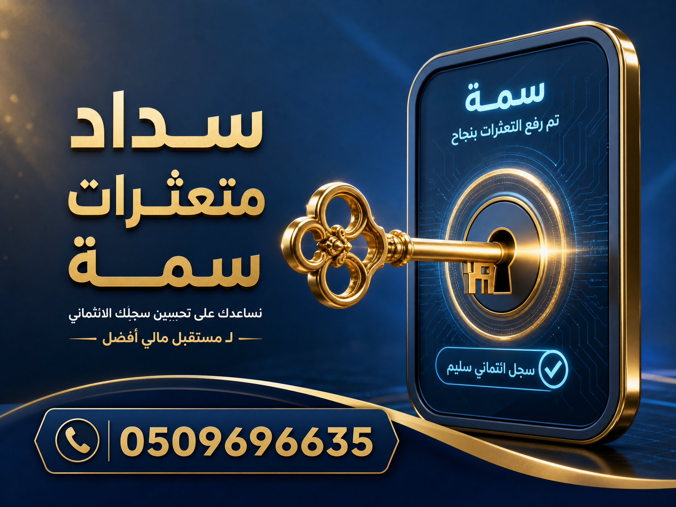 صورة توضيحية لسداد متعثرات سمة