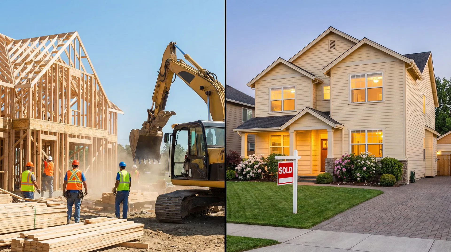 Build vs inventory homes comparison at Griffith Lakes