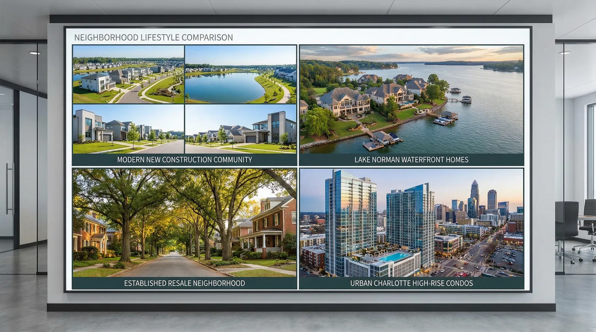 Griffith Lakes vs other North Charlotte communities comparison