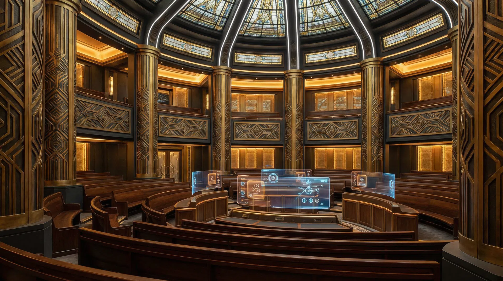 DAO Governance — Vote · Propose · Govern portal background