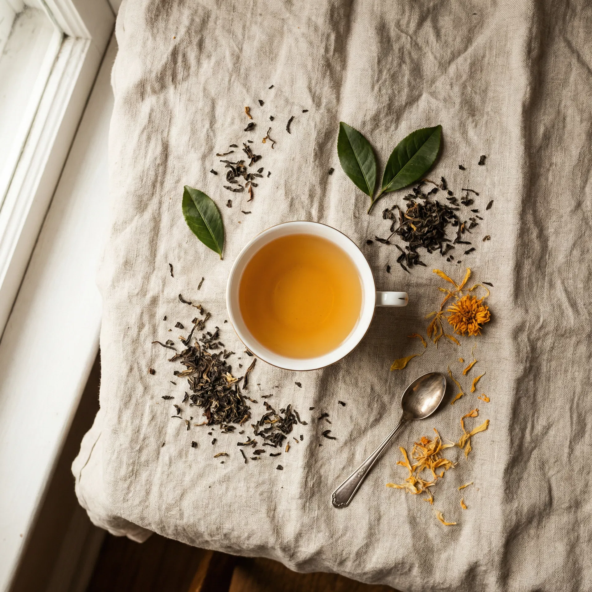 ダージリン紅茶の一杯