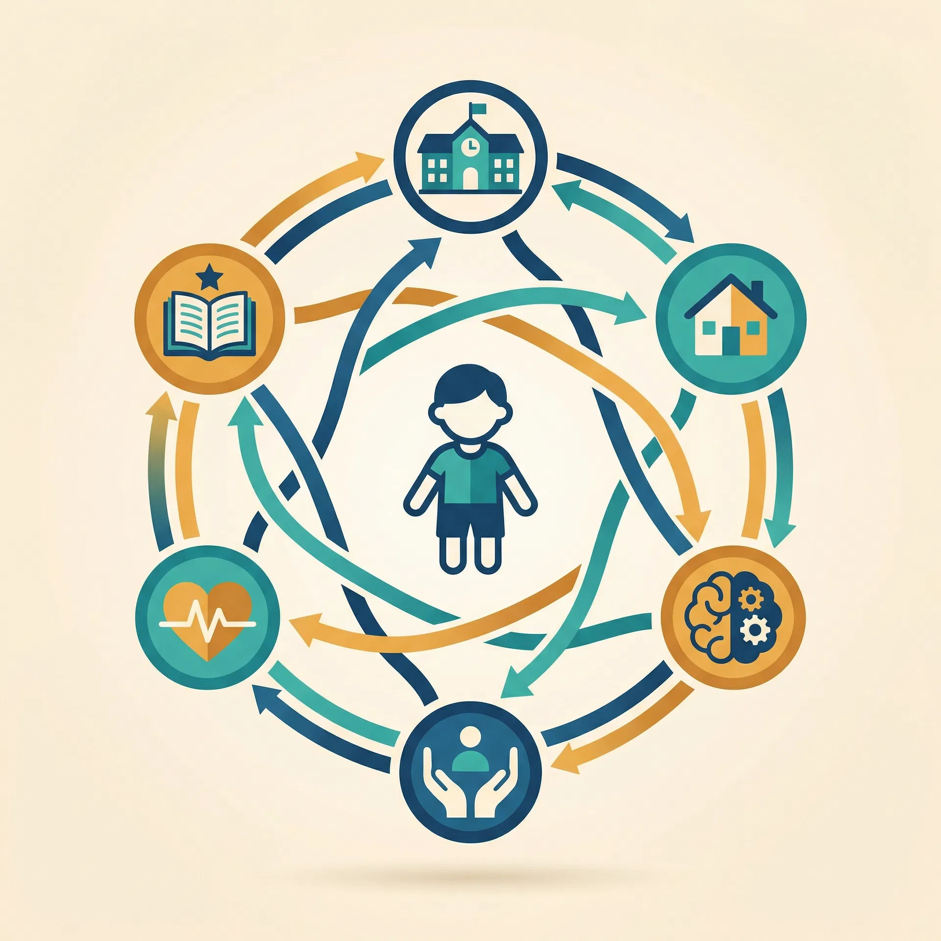 Rede de apoio conectada ao aluno