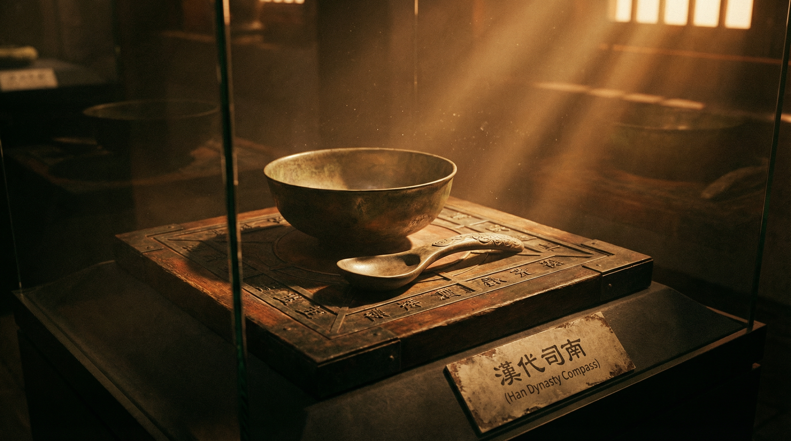 Chinese Compass and Magnetic Navigation — Han Dynasty / Song Dynasty China ancient artifact, Classical Antiquity