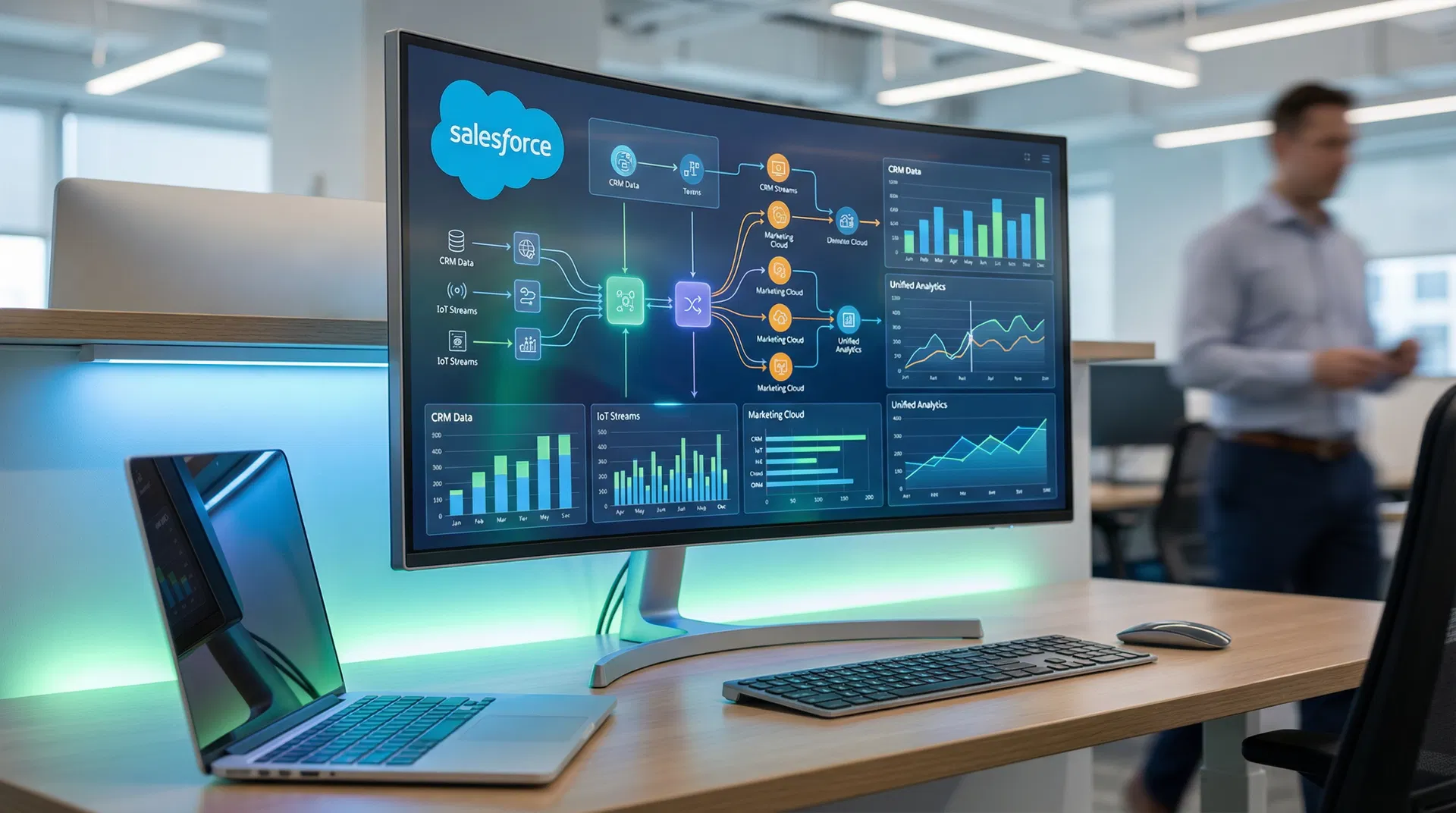 Integrated data management platform on Salesforce