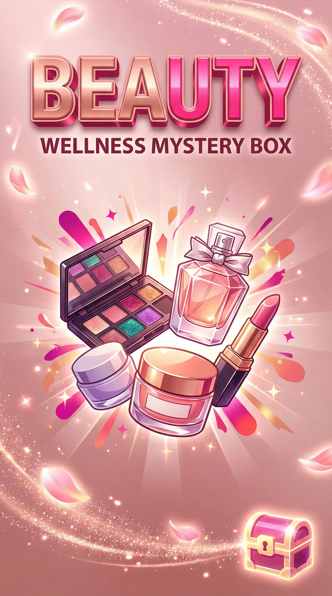 Beauty & Wellness - Caja sorpresa premium con Skincare, makeup y self-care premium