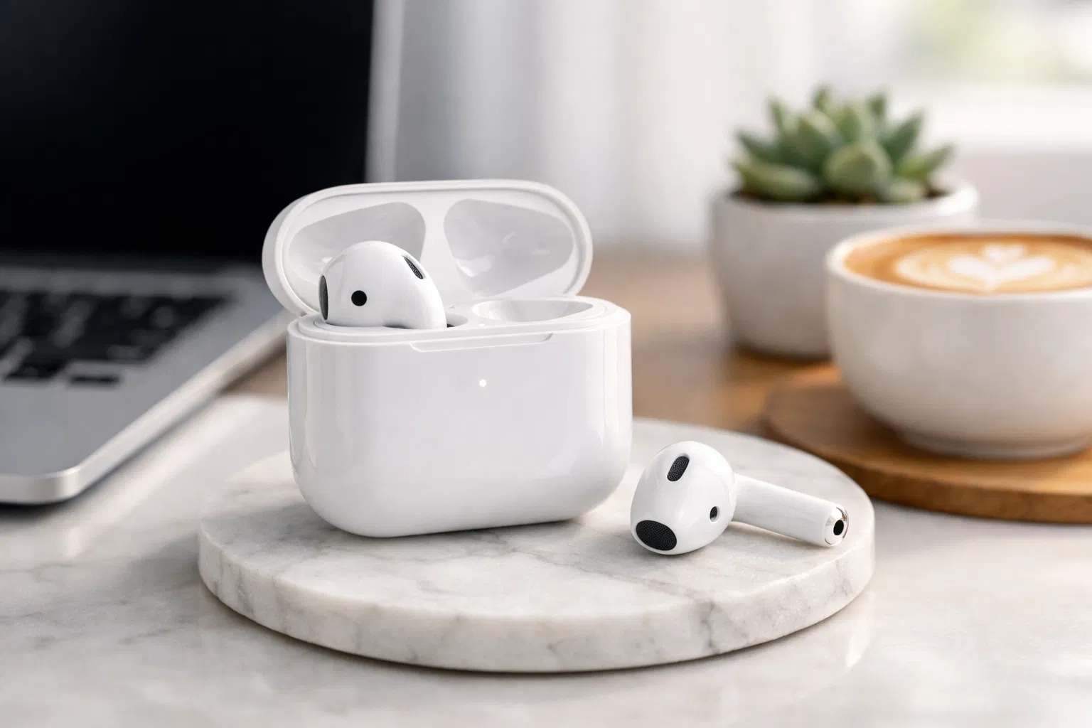 Premium wireless earbuds