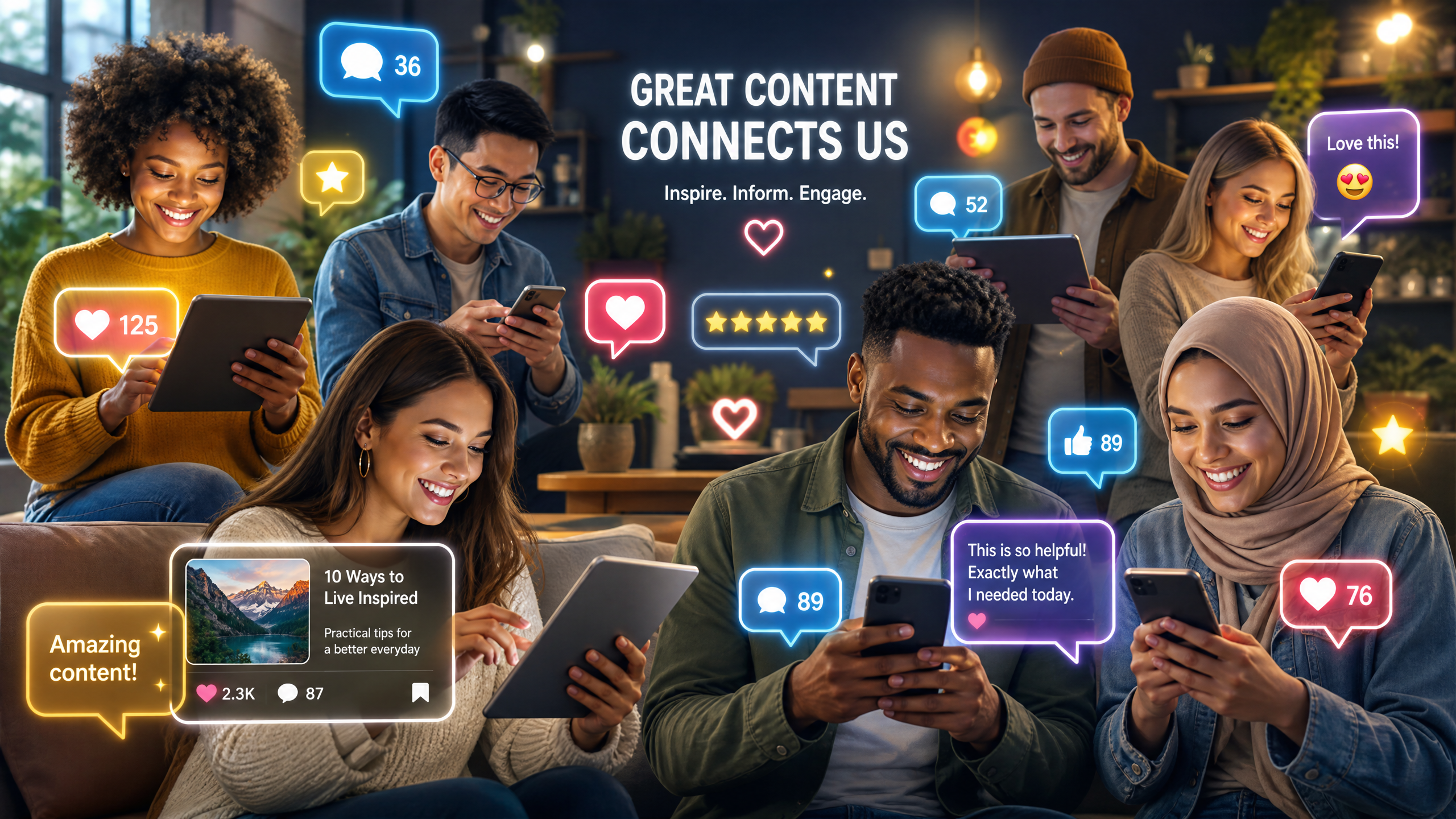 How to increase website rpm User Engagement Concept