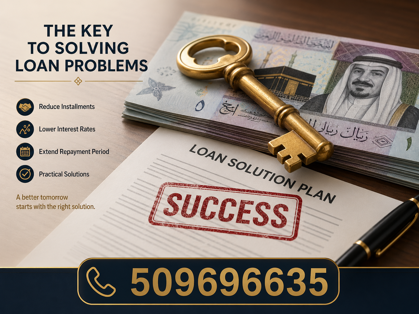 مفتاح الحل لمشاكل القروض