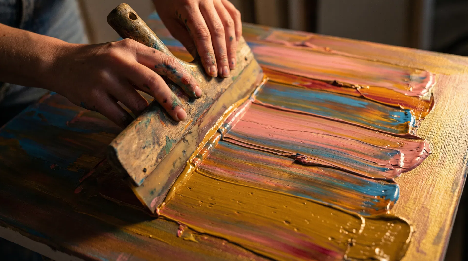 The Layer-drag technique in action