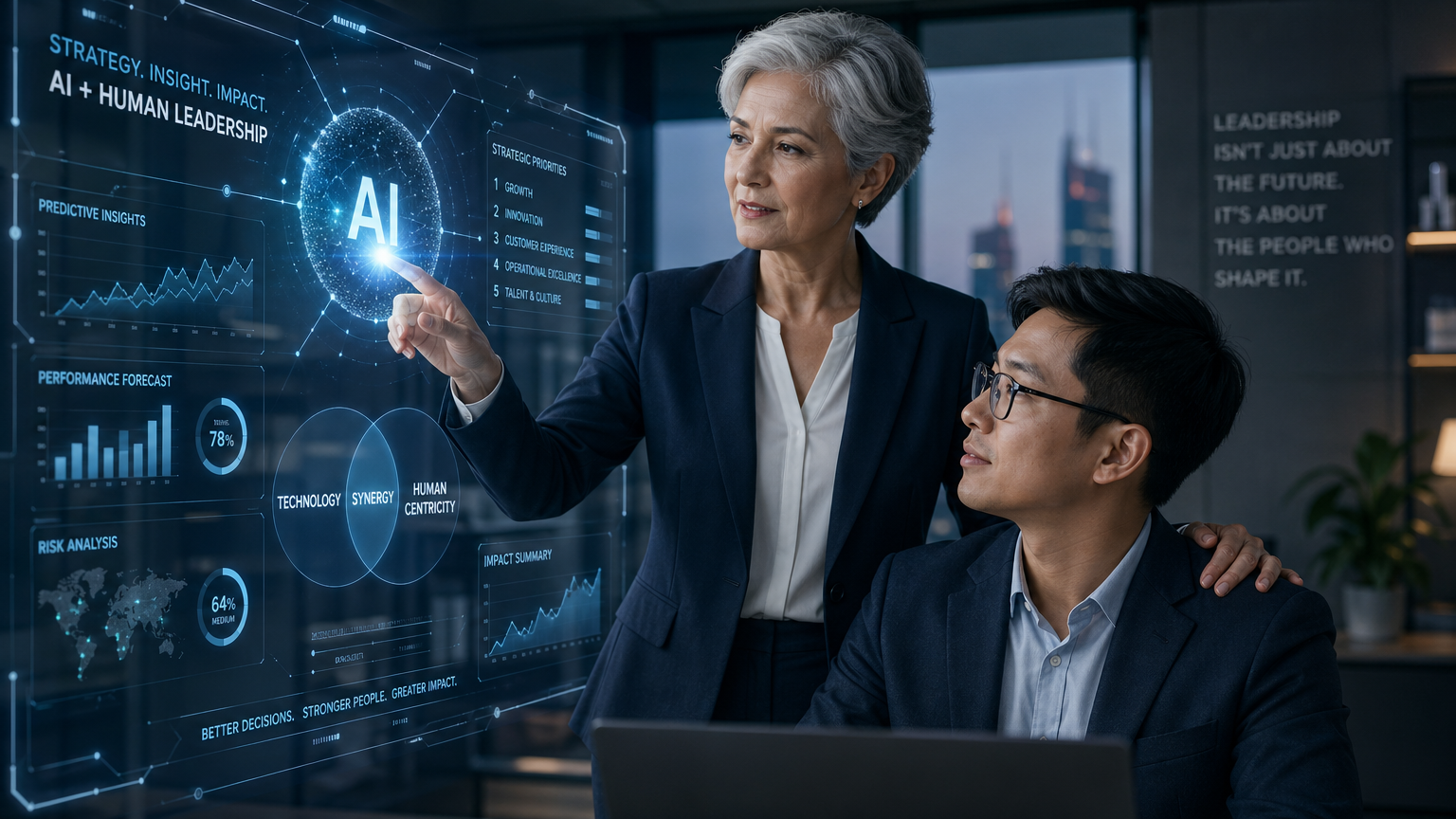 AI Human Leadership