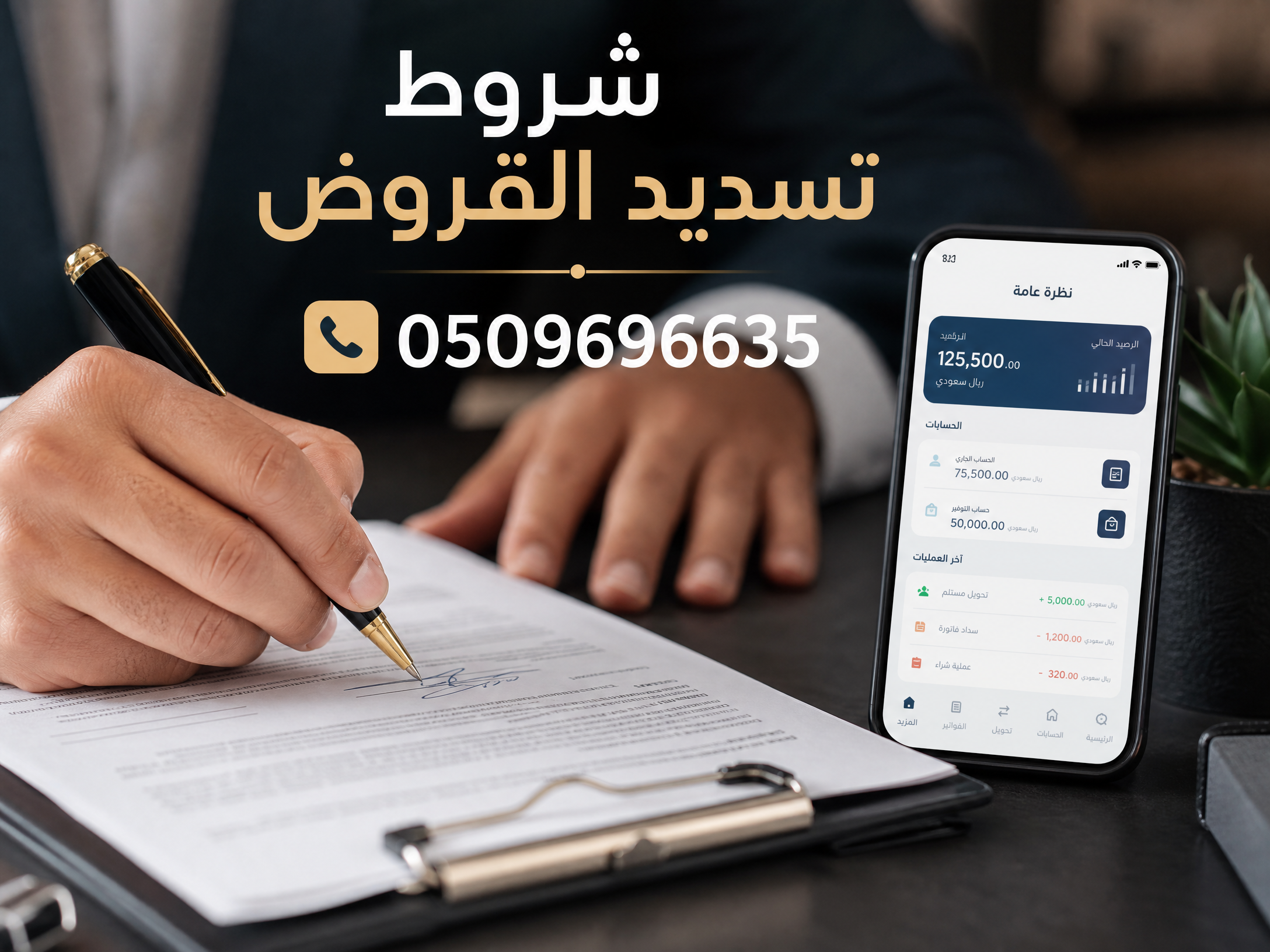 شروط تسديد القروض