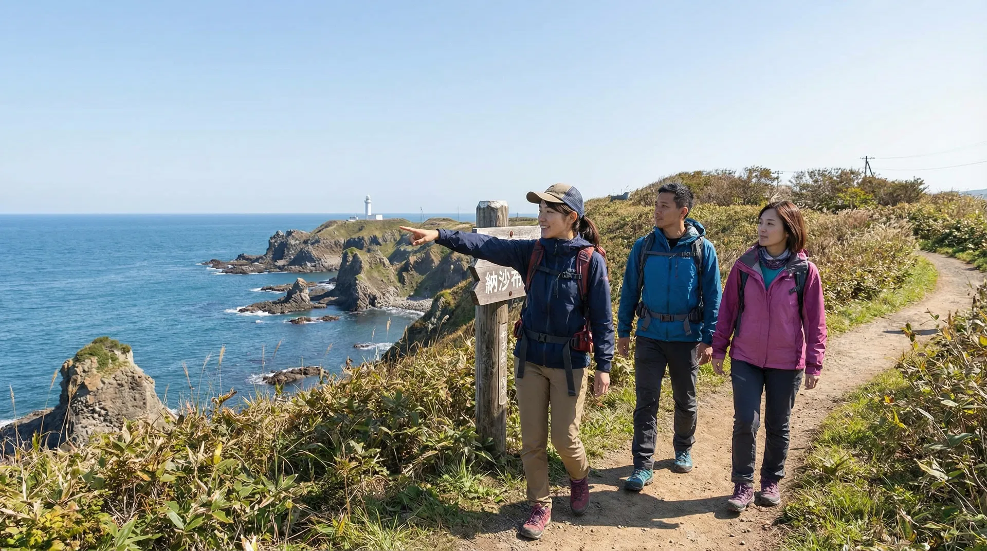 Hiking tour - Cape Nosappu coastal scenery