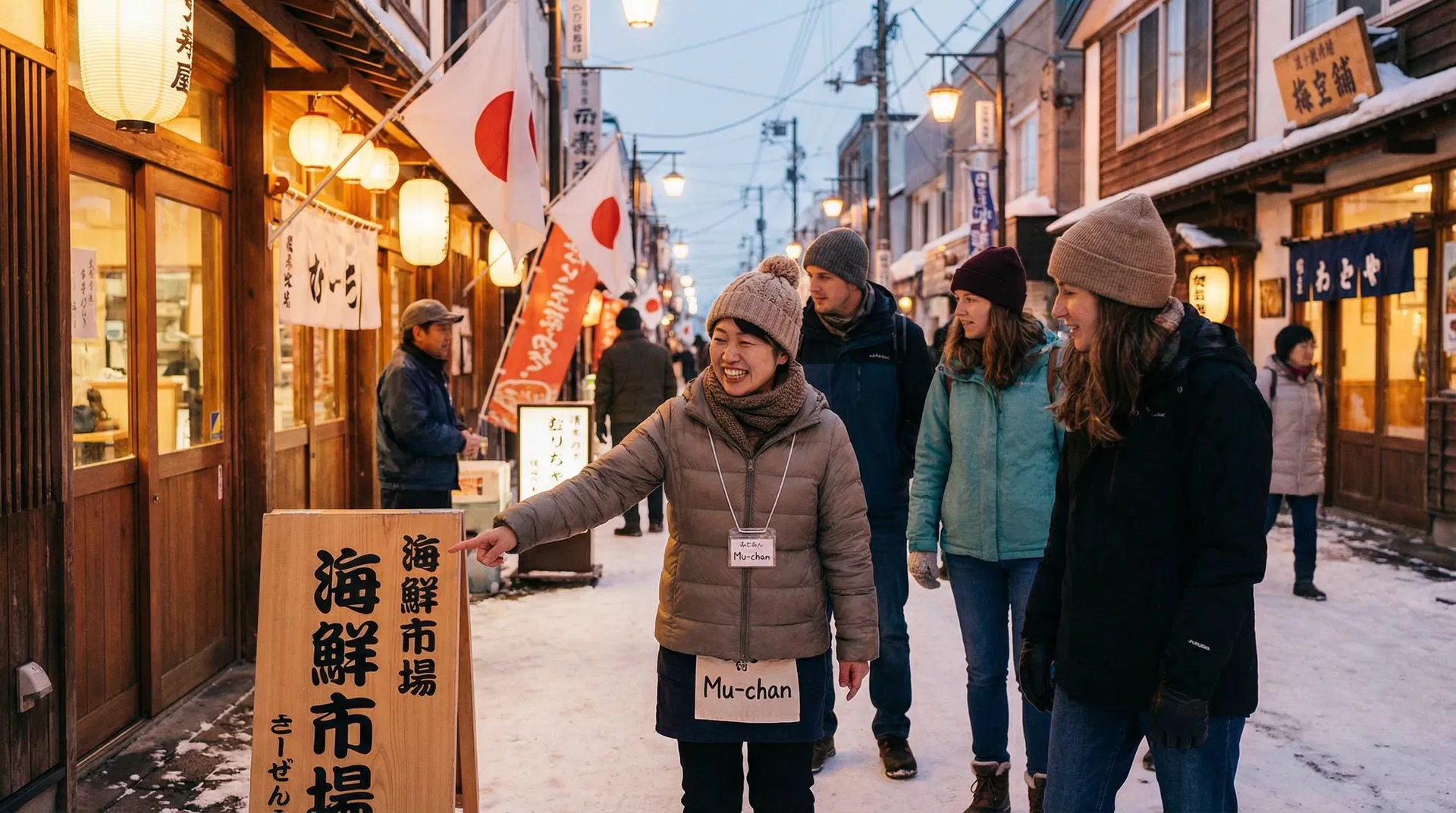 Local experience - Nemuro street shopping