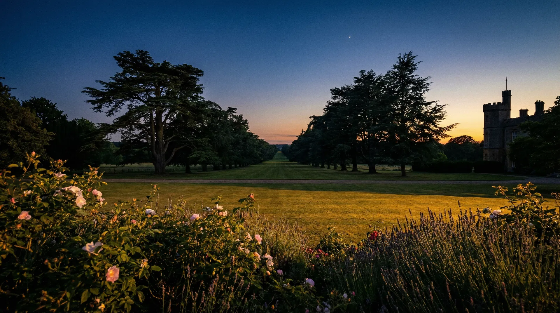 Estate cottages at Highclere Castle