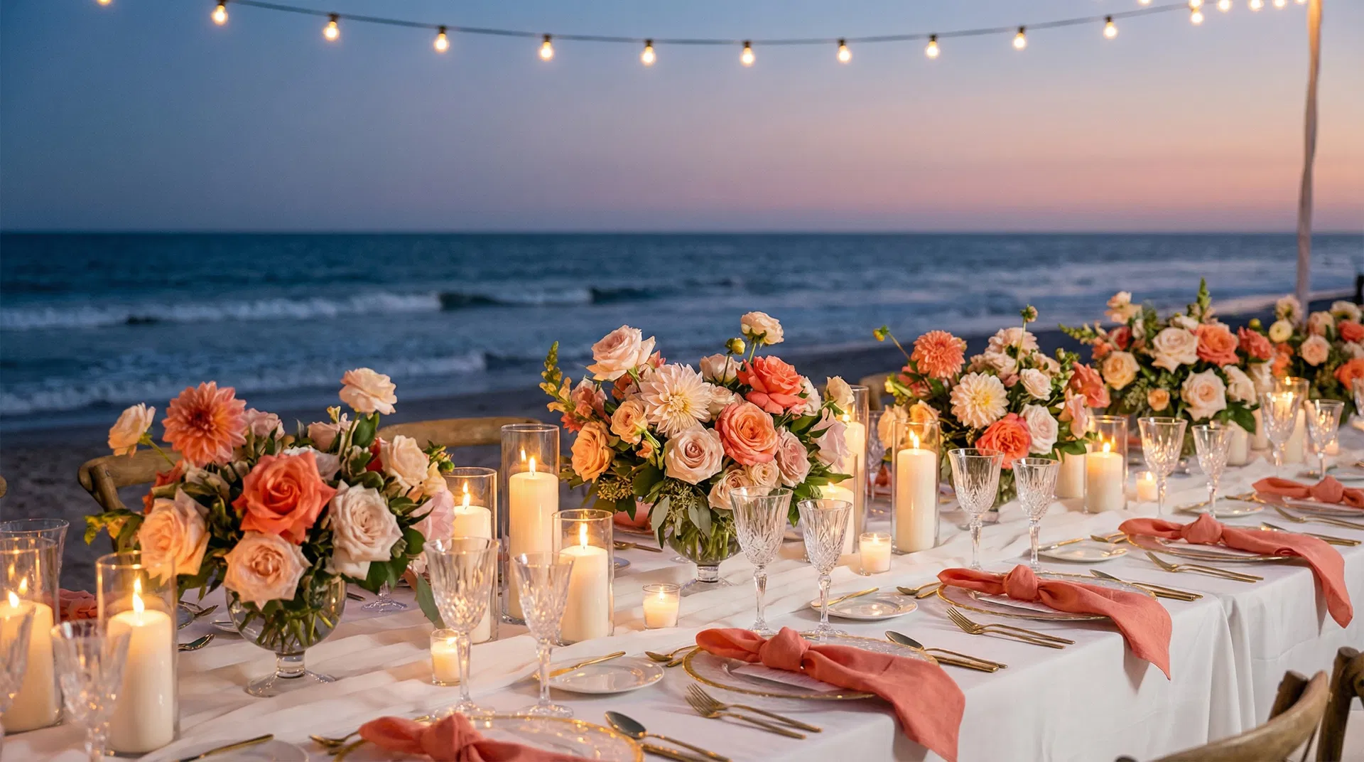 Beach reception