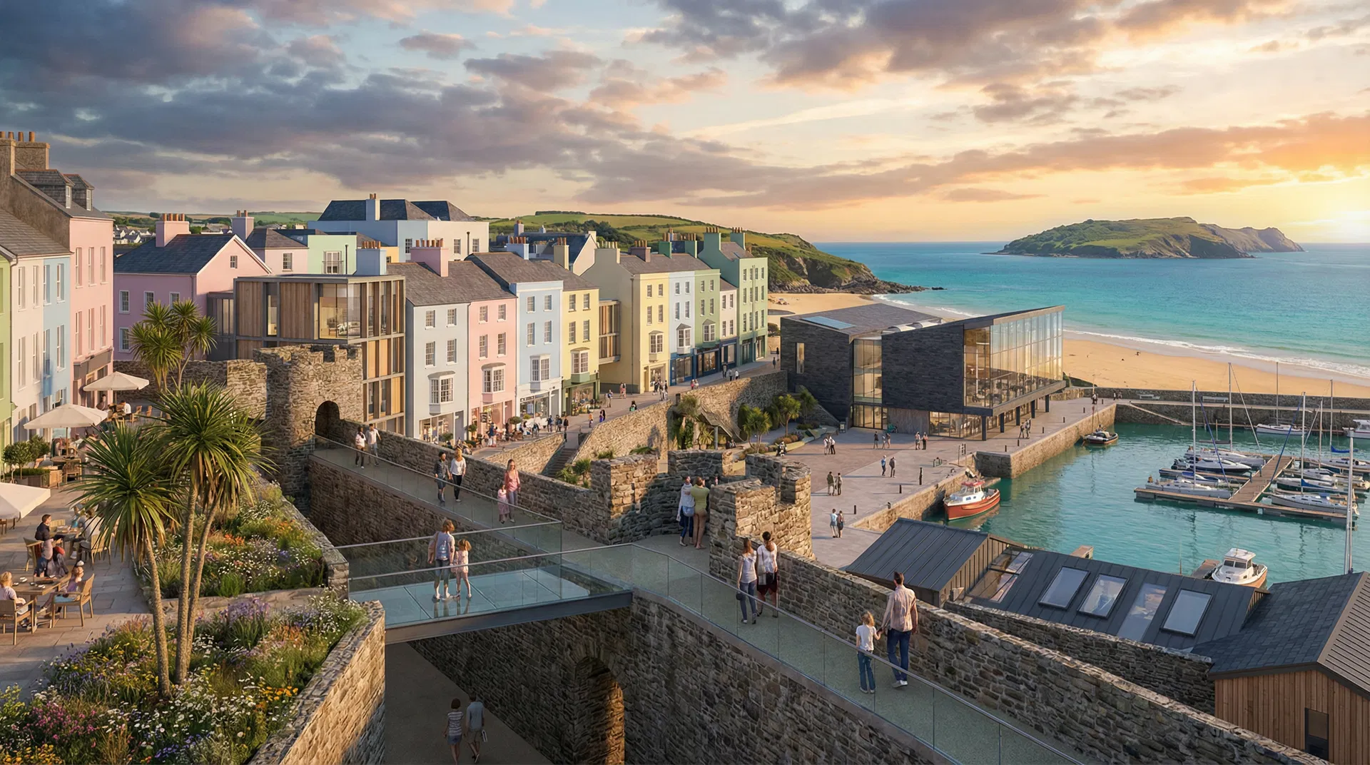 Reimagined Tenby - View 1