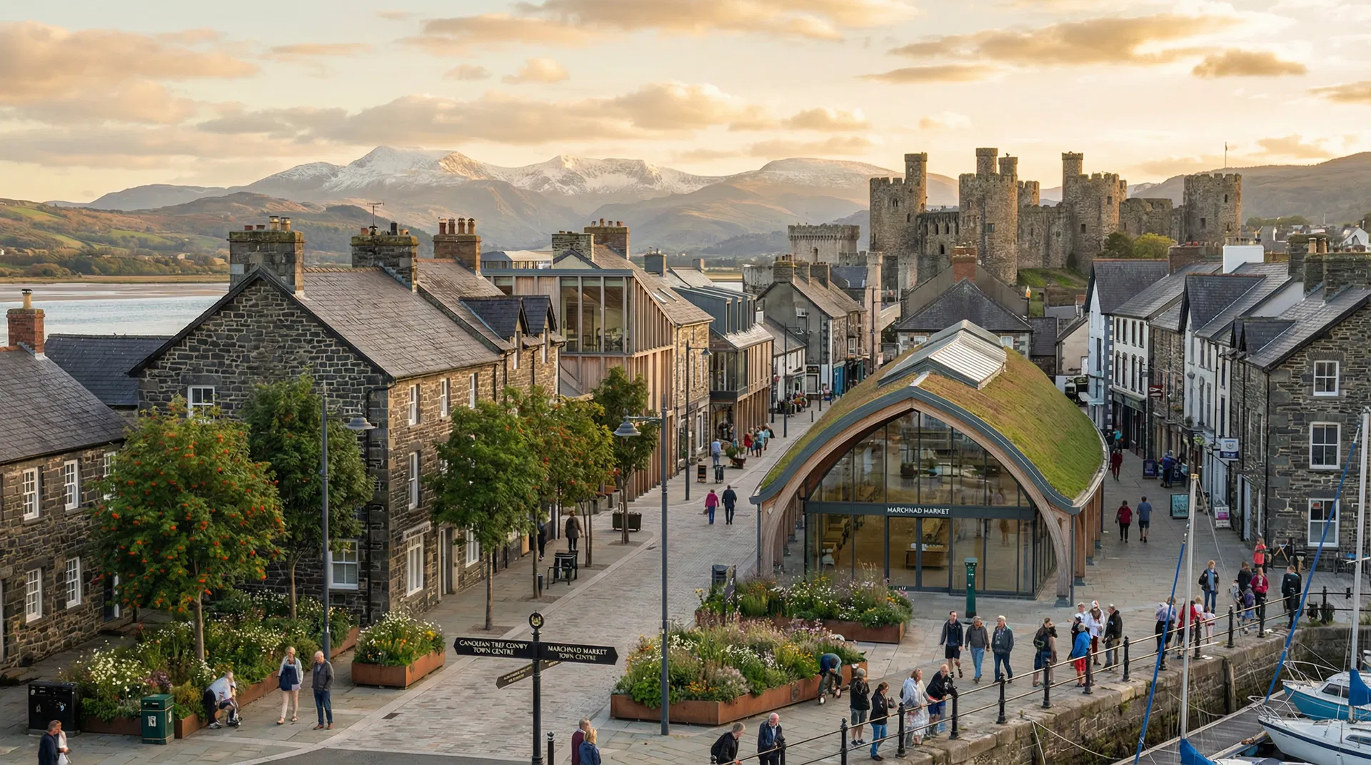 Reimagined Conwy - View 1