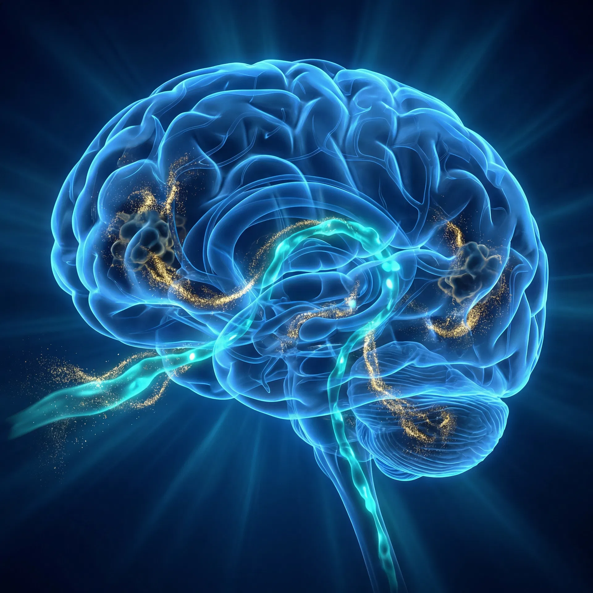 Glymphatisches System Visualisierung