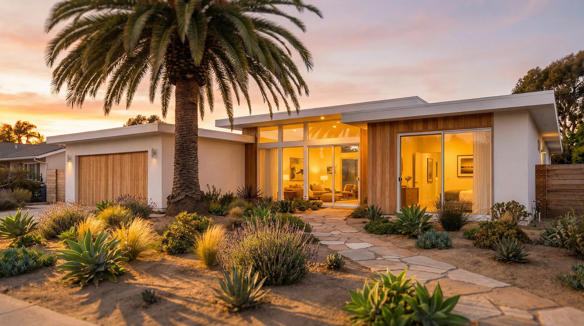 Modern San Diego home exterior