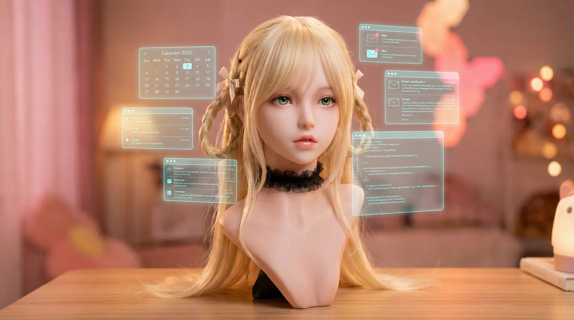 DA-X Prototype desktop AI agent