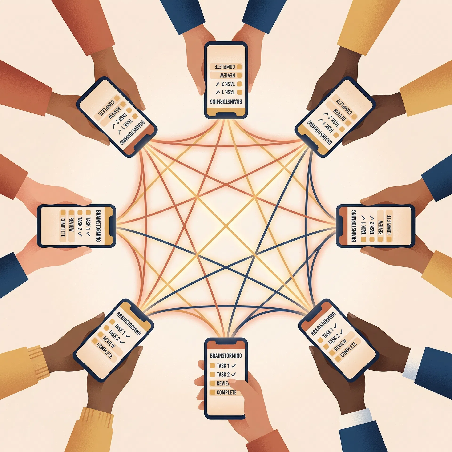 Colaboración en grupo