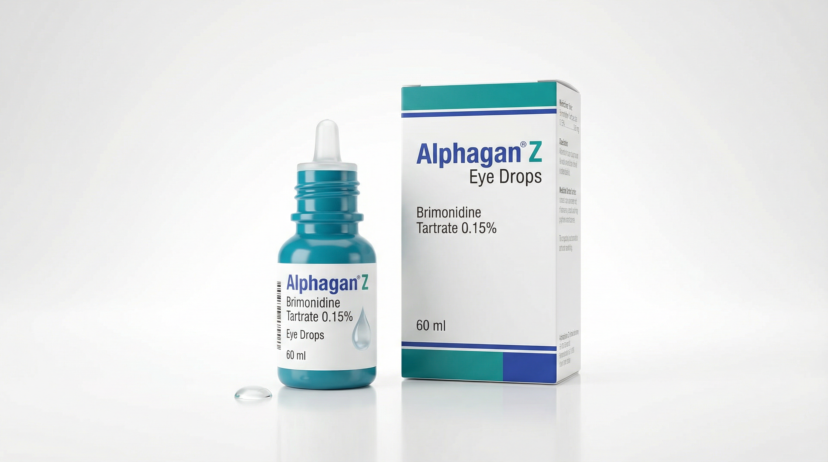 알파간z(alphagan z) 소리 없는 시력 도둑 '녹내장' 방어막 2 알파간z 점안액 패키지와 작은 안약병의 모습. 눈 건강을 지키는 필수품입니다.