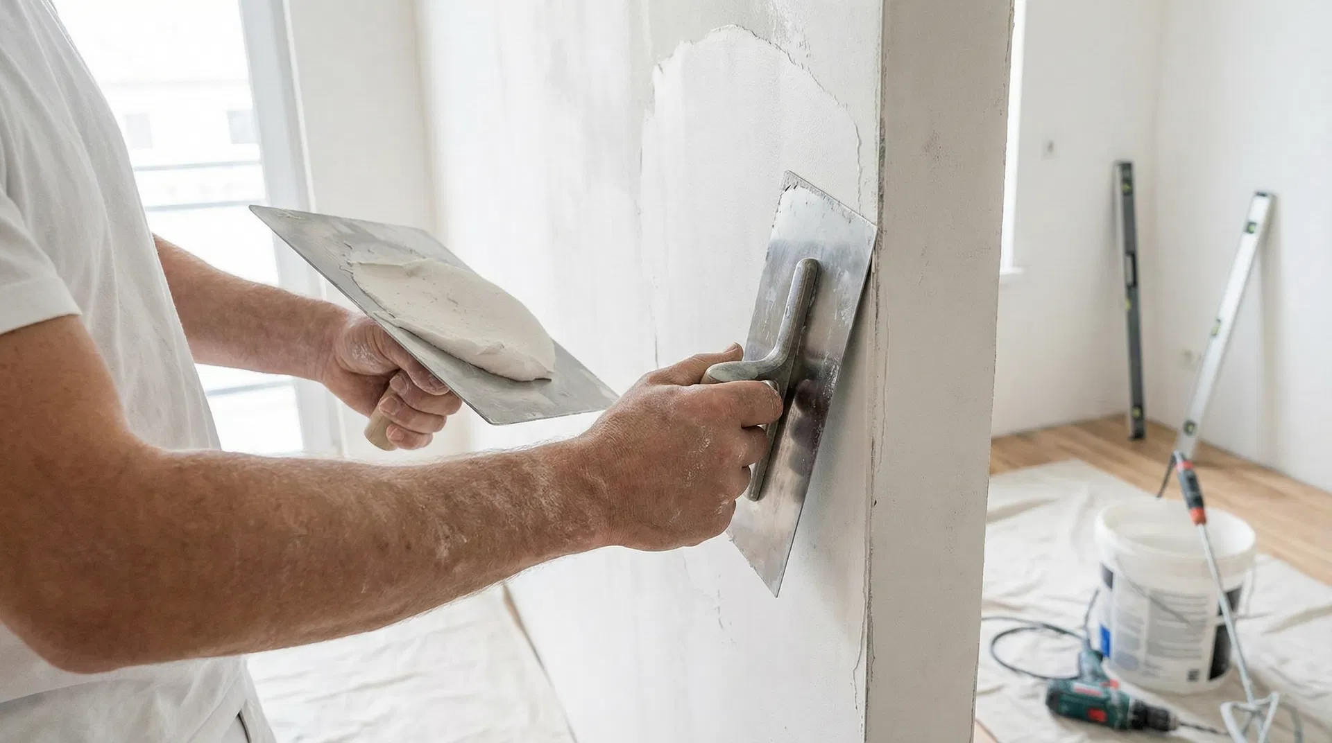 Putz-, Spachtel- & Glättarbeiten