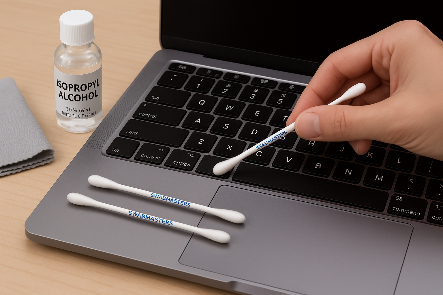 Laptop Keyboard Cleaning