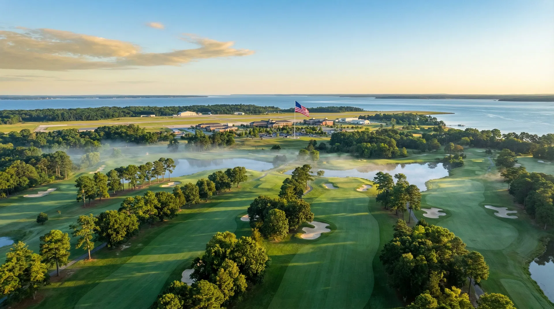 Cedar Point Golf Course aerial view