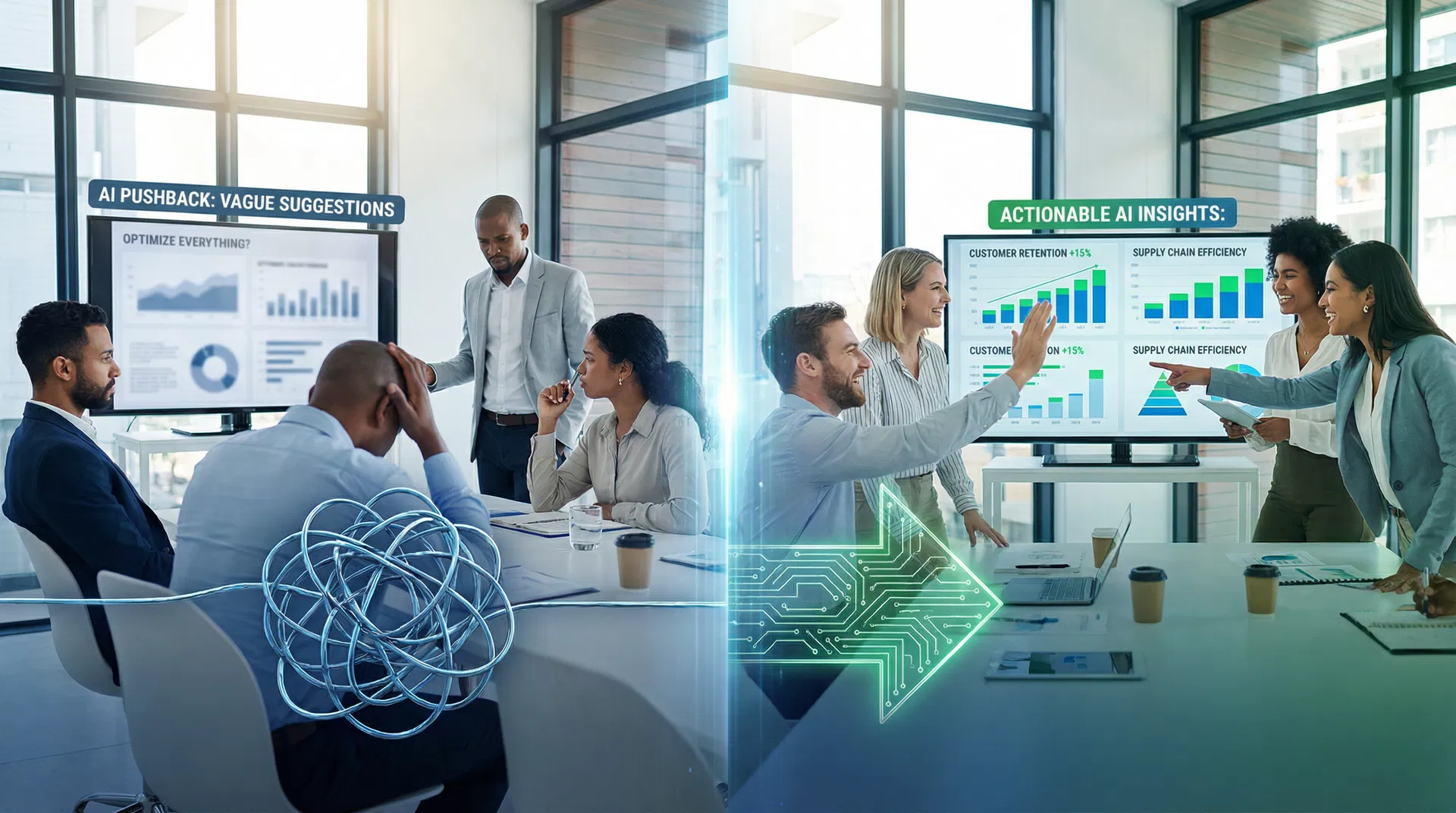 When AI Pushback Pays Off: Using LLMs to Fix a Real Business Problem