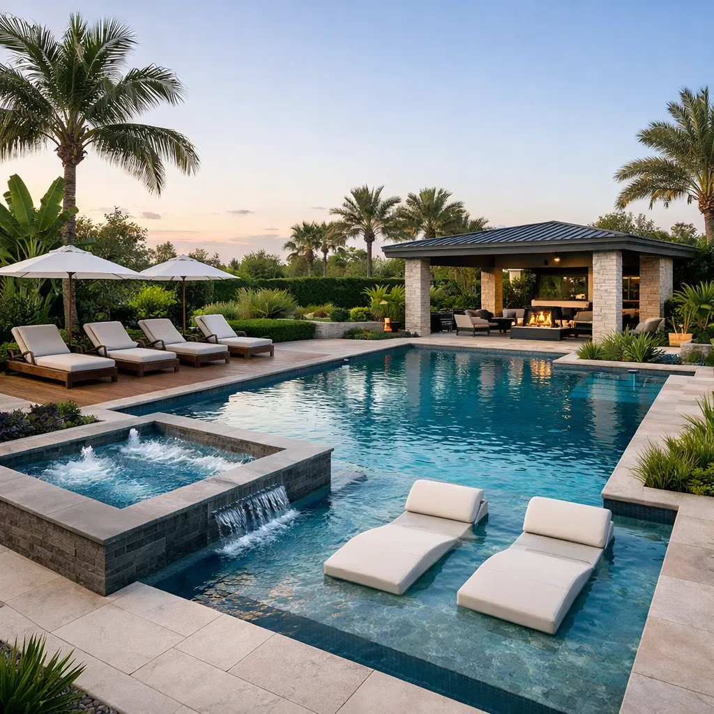 Resort-Style Pool Complex