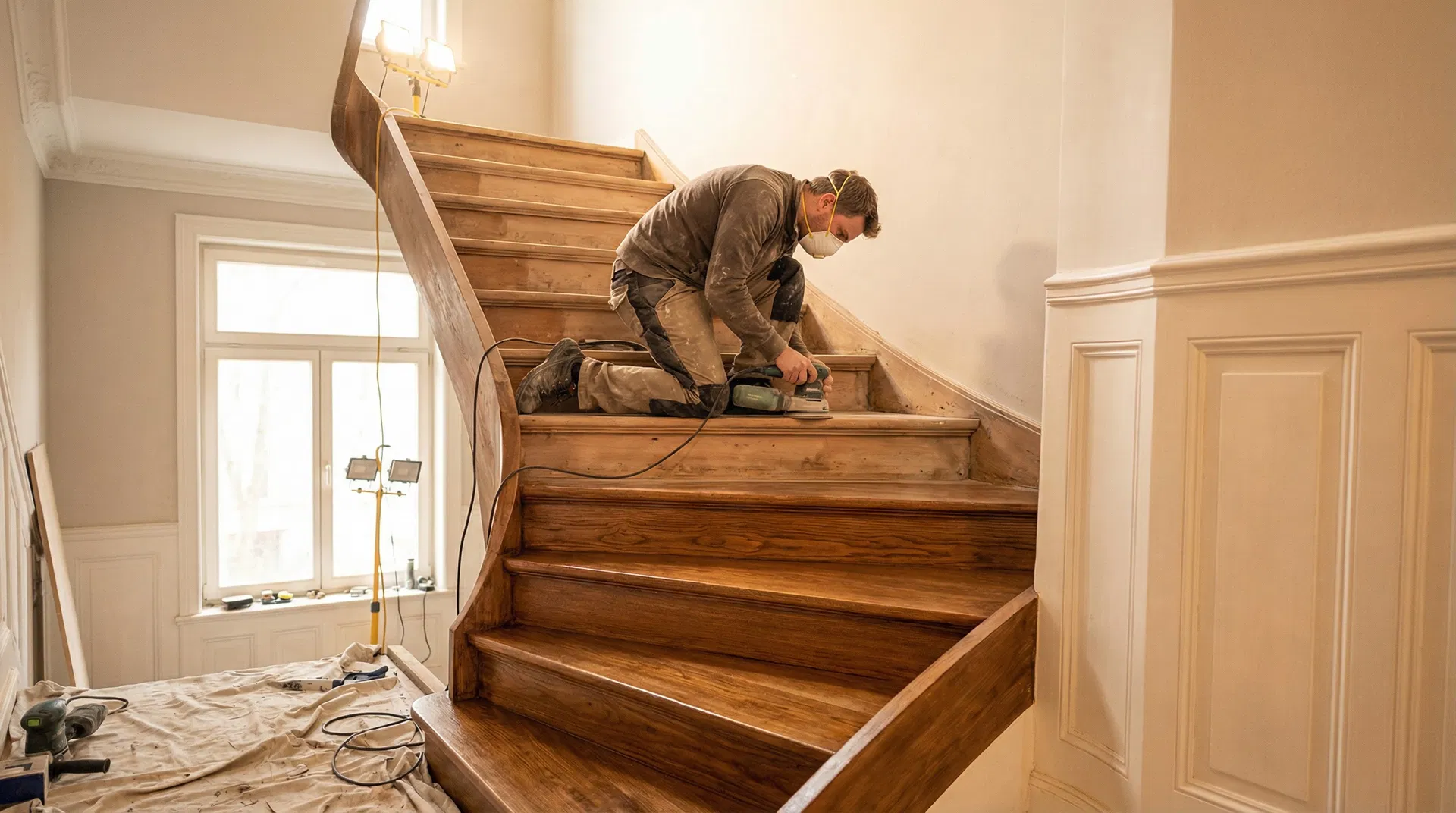 Treppen schleifen in Hamburg