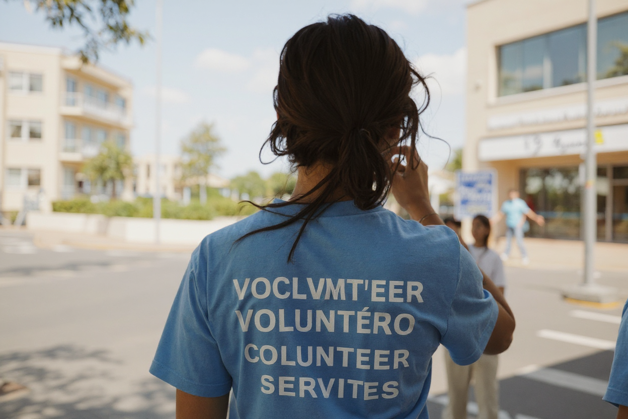 Imagem ilustrativa de voluntariado sombra