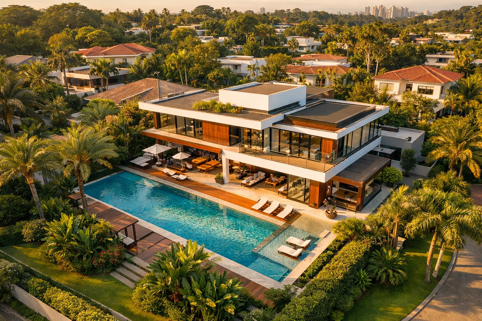 Casa Familiar com Jardim Amplo