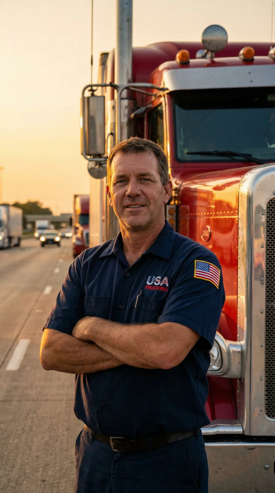 Professional CDL driver