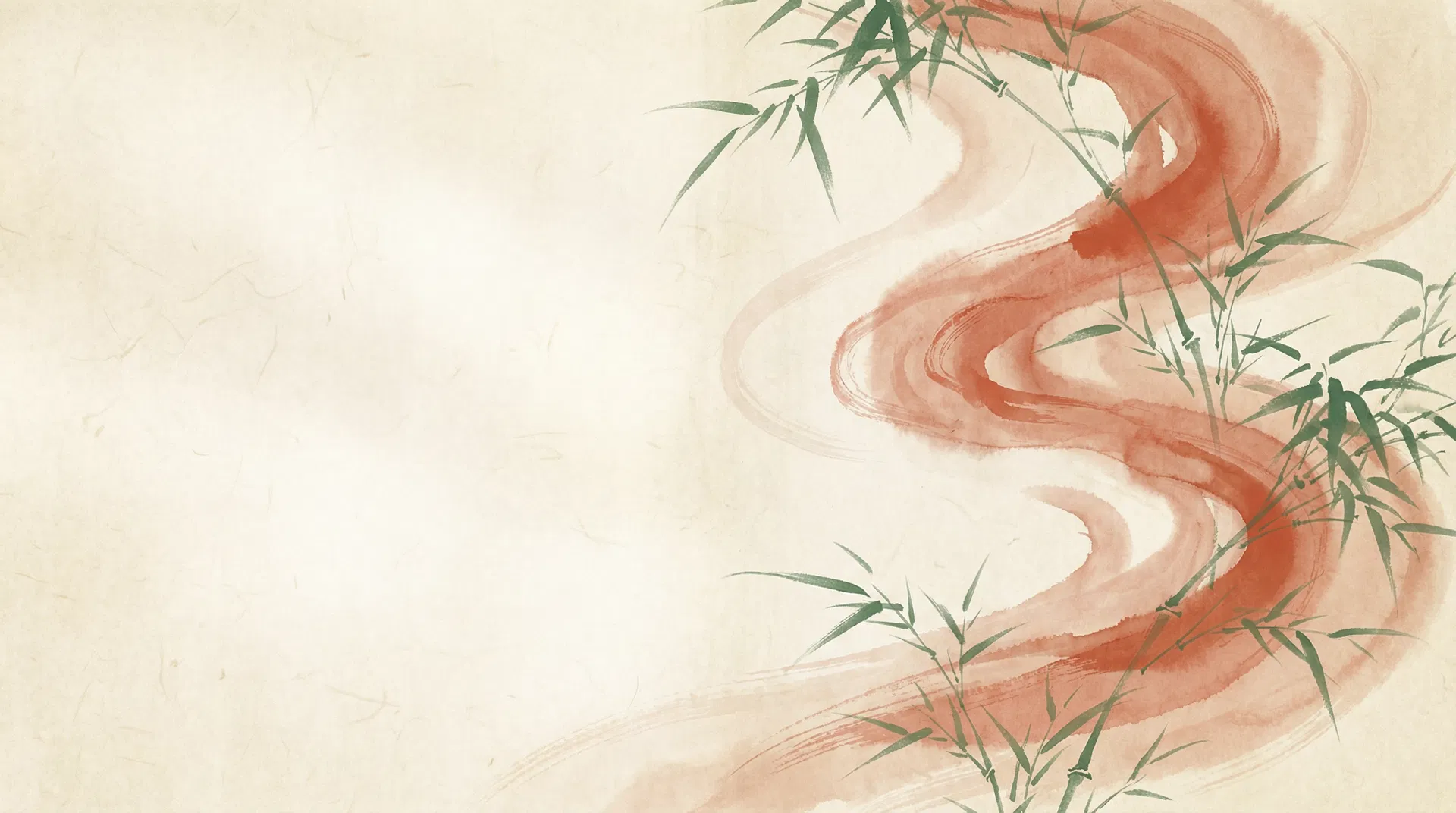 文力德科技官网水墨风格背景,展现东方书卷美学与知识服务品牌理念