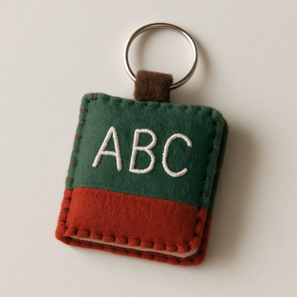 Chaveiro de Feltro Personalizado