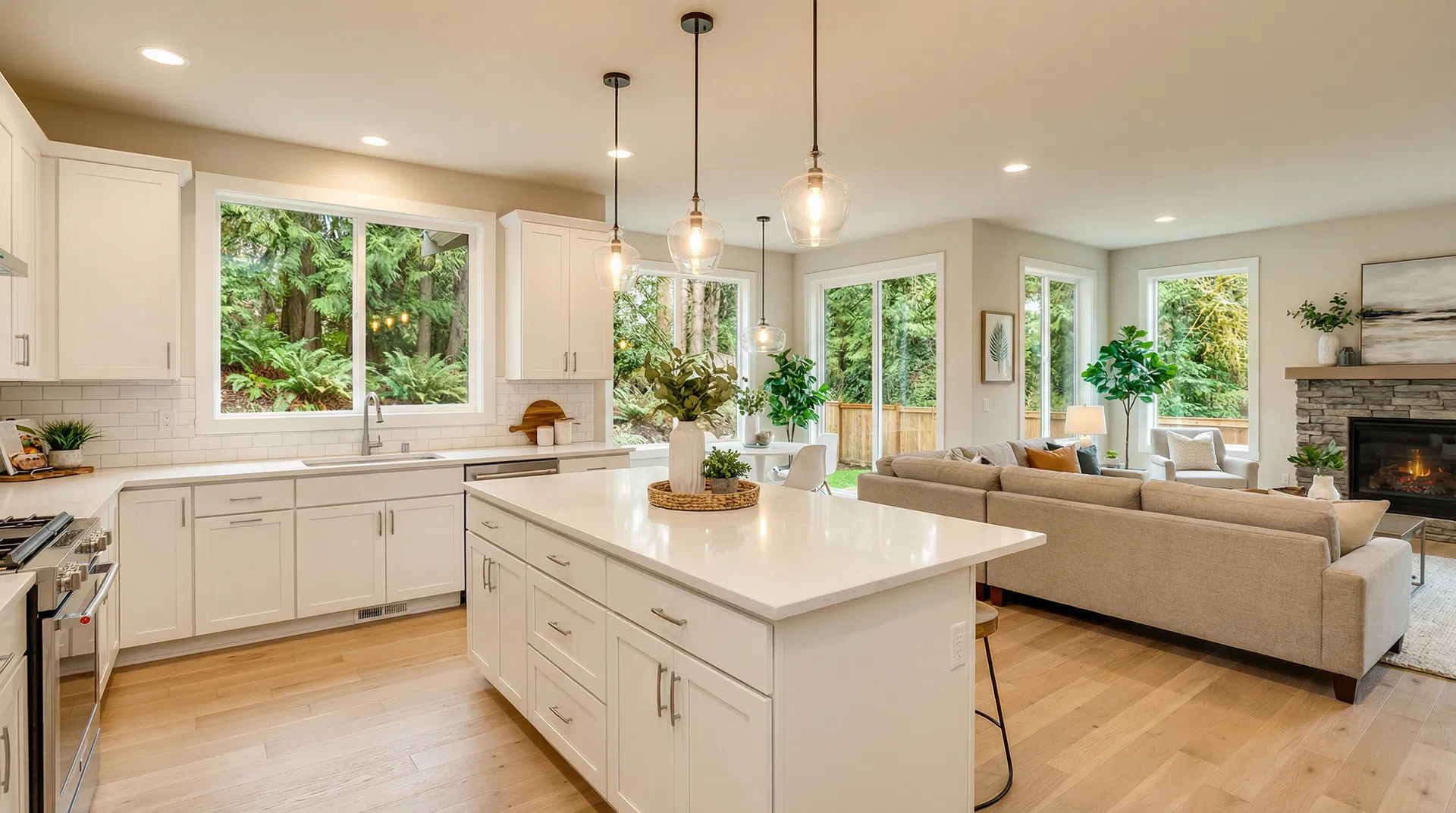 Renovated Seattle home interior