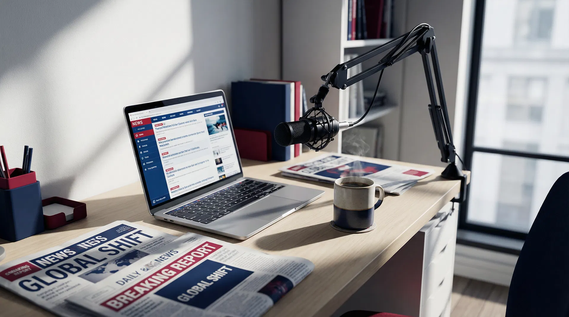 Modern Journalism Workspace