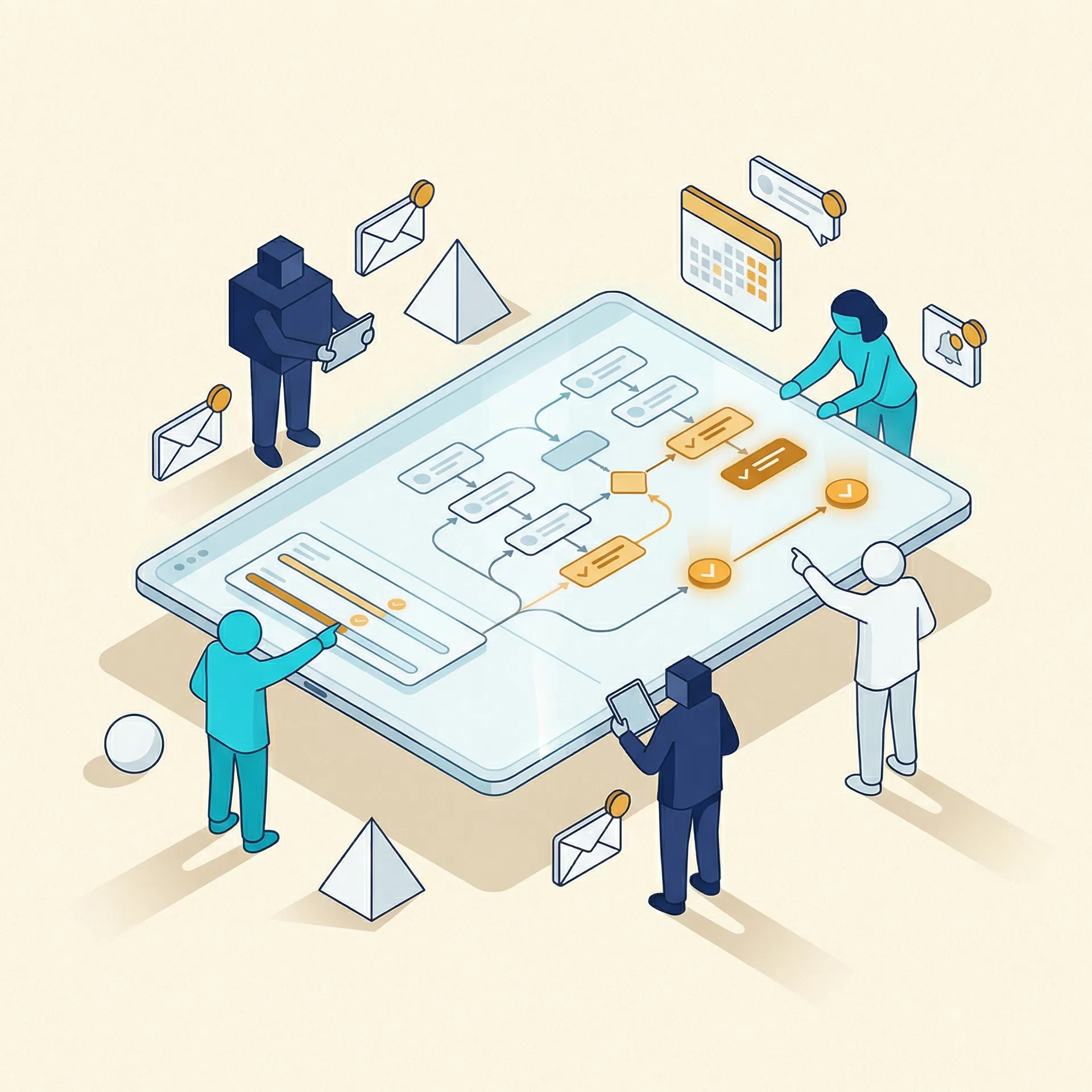 Team collaboration visualization