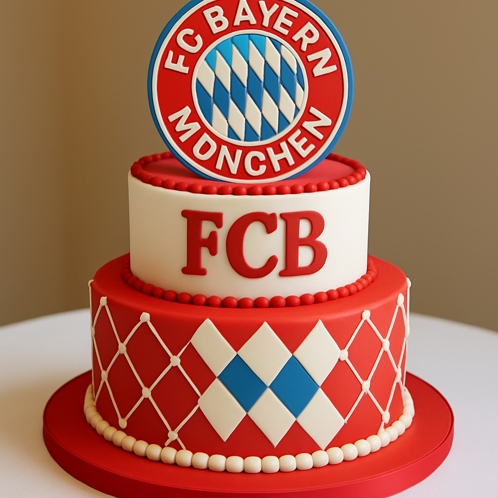 Bolo Bayern Munich Tradição Bávara