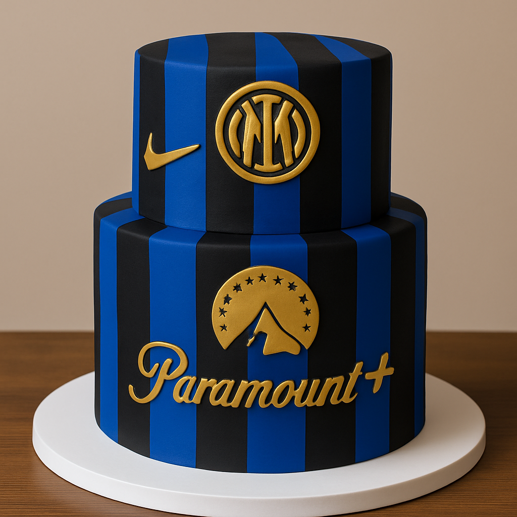 Bolo Inter Milan Modernidade Interista