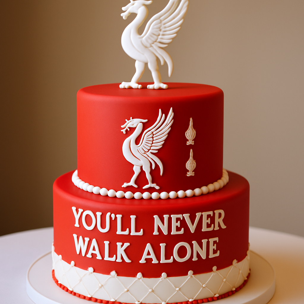 Bolo Liverpool O Poder do Liver Bird