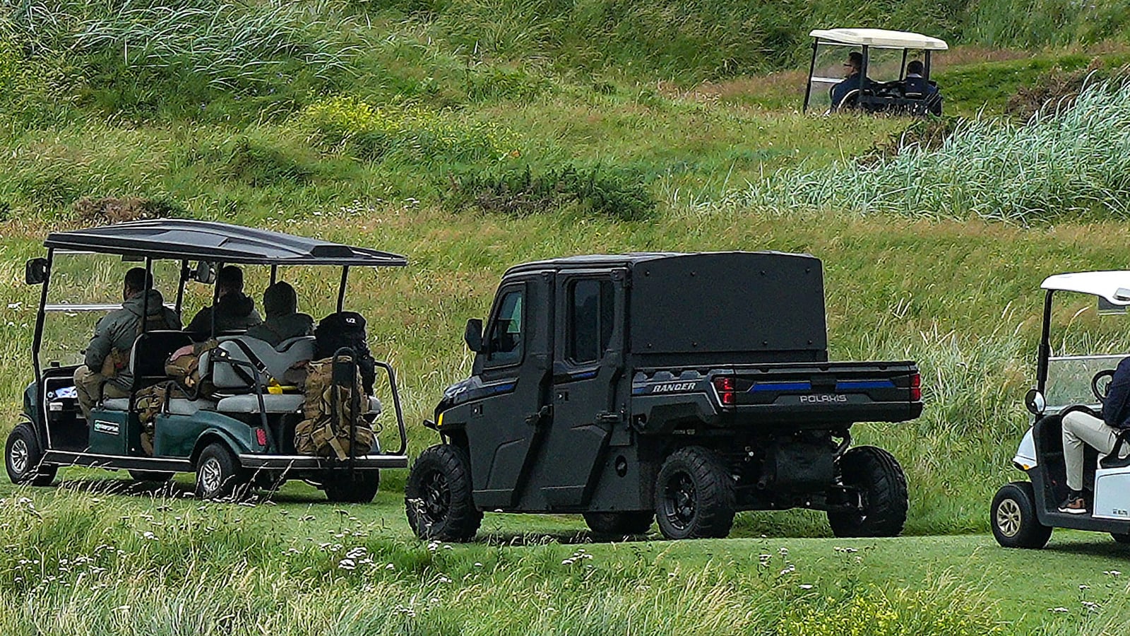 Golf Force One on the Scottish links