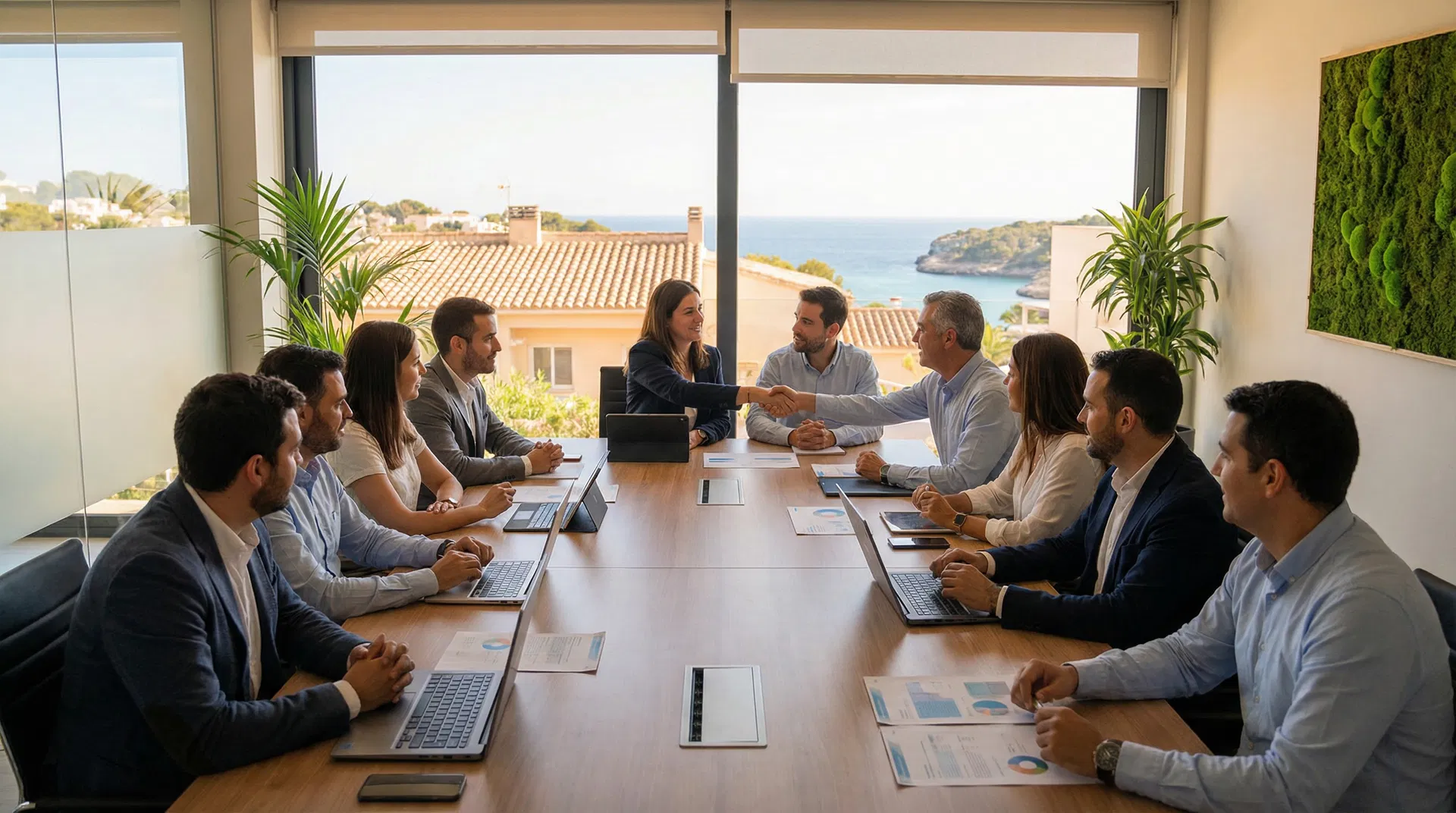 Reunión de colaboración