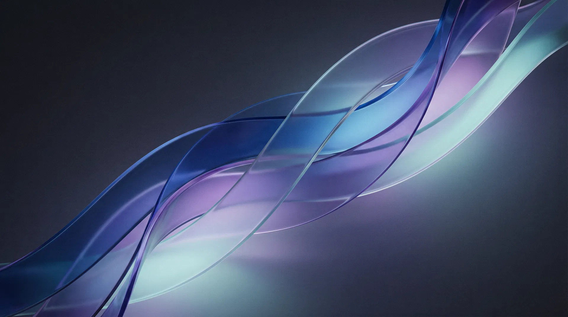 Abstract ribbon pattern