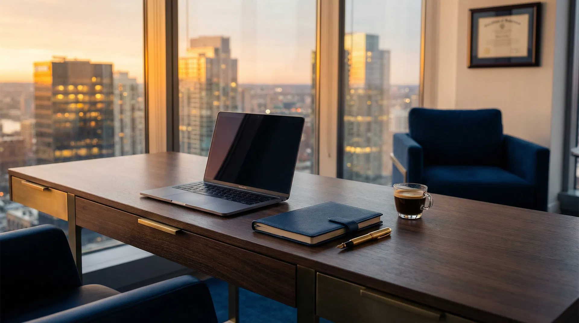 Professional workspace