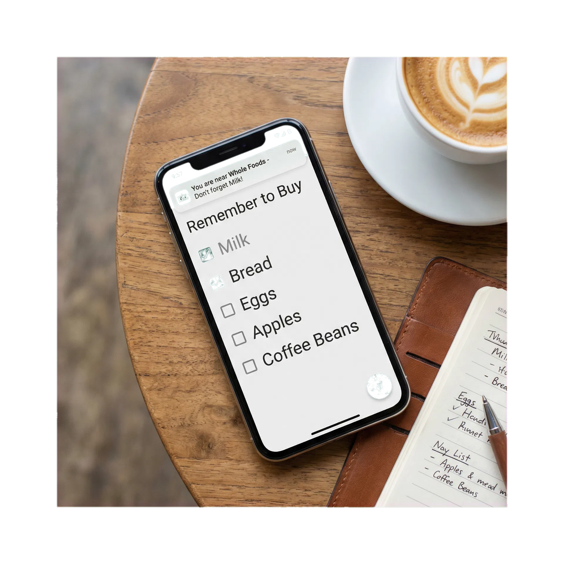 Remember to Buy App Interface